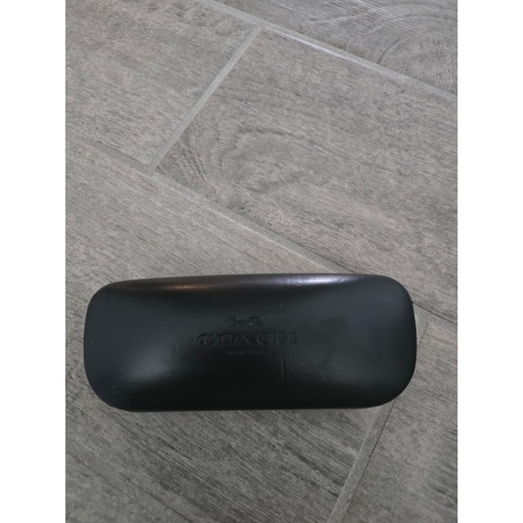 Coach Sunglass Eyeglass Case Black Hard Clamshell Spectacles Protective Box - Picture 1 of 5